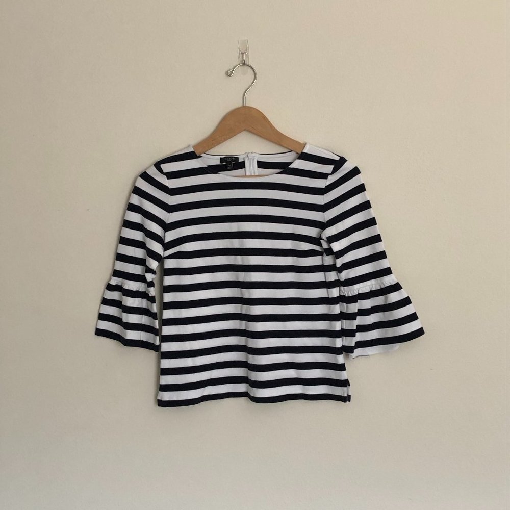 Talbots | Bell Sleeve Striped Top